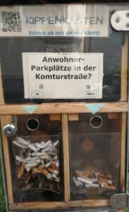 Anwohnerparkplätze