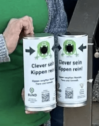 BUND Hohberg macht aus einer Blechddose eine Kippendose